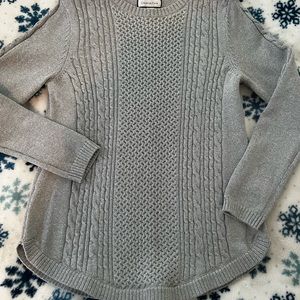 Glitter Cable knit Sweater
